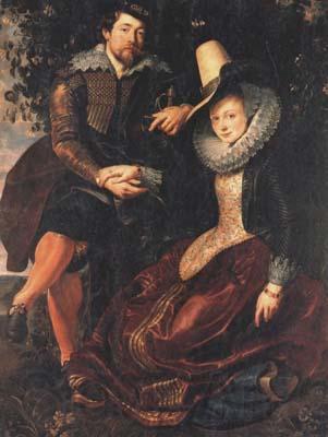 Peter Paul Rubens Selbstbildnis mit Isabella Brant in der Geibblattlaube (mk05)